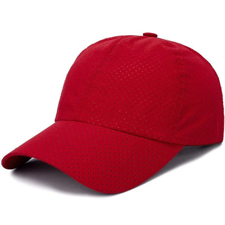 Women's Breathable Sport Cap with Hole Pattern Kalsten