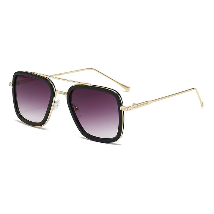 Women's stylish square sunglasses with metallic details Kalsten