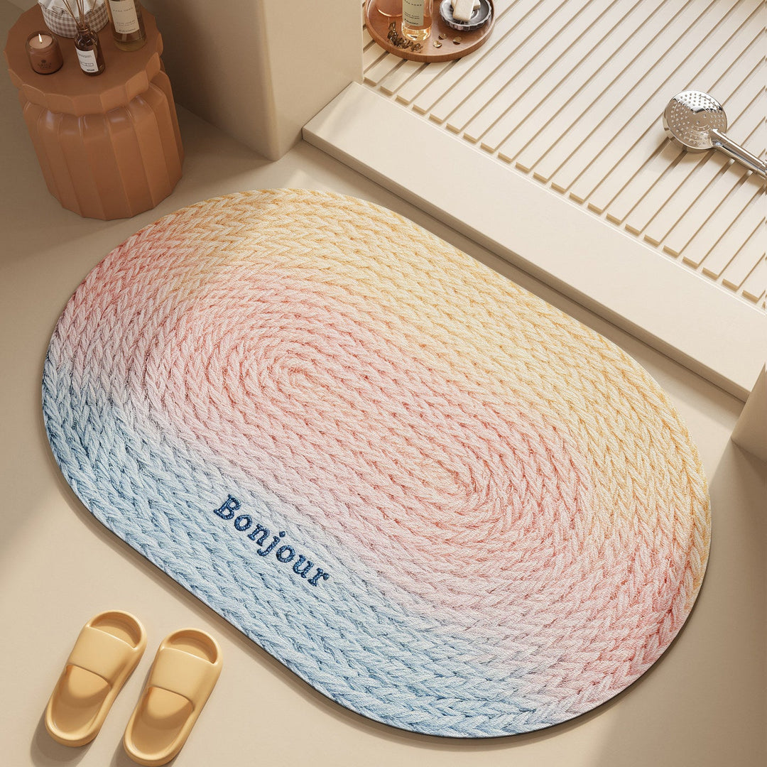 Plush Bath Mat Kalsten
