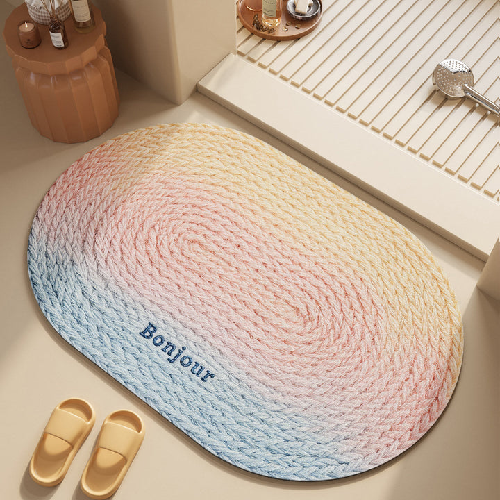 Plush Bath Mat Kalsten