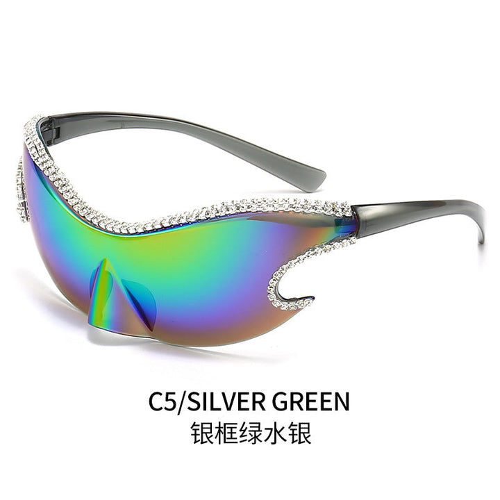 Women's glamorous sunglasses with sparkling rhinestone embellishment Kalsten