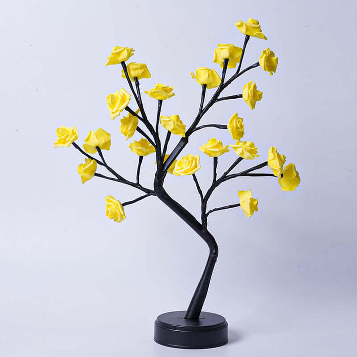Table Lamp Flower Tree Rose Lamps Fairy Desk Night Lights USB Operated Gifts For Wedding Valentine Christmas Decoration | Kalsten