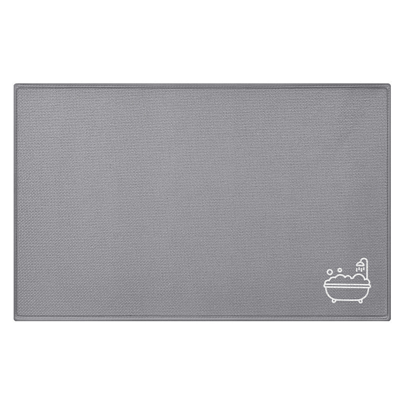 Textured Non-Slip Bathroom Mat Kalsten