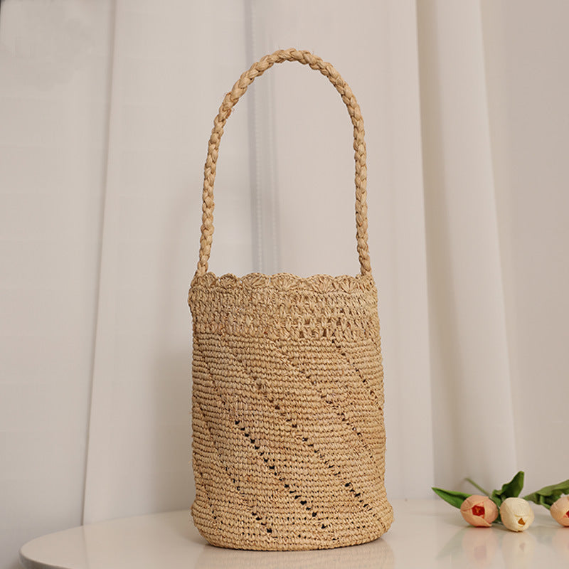Handmade Woven Basket Bag Kalsten