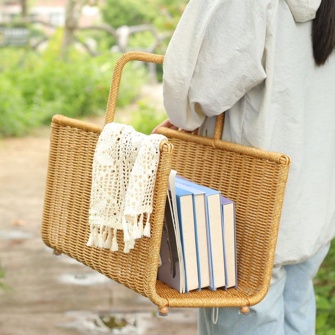 Elegant Handwoven Storage Caddy Kalsten