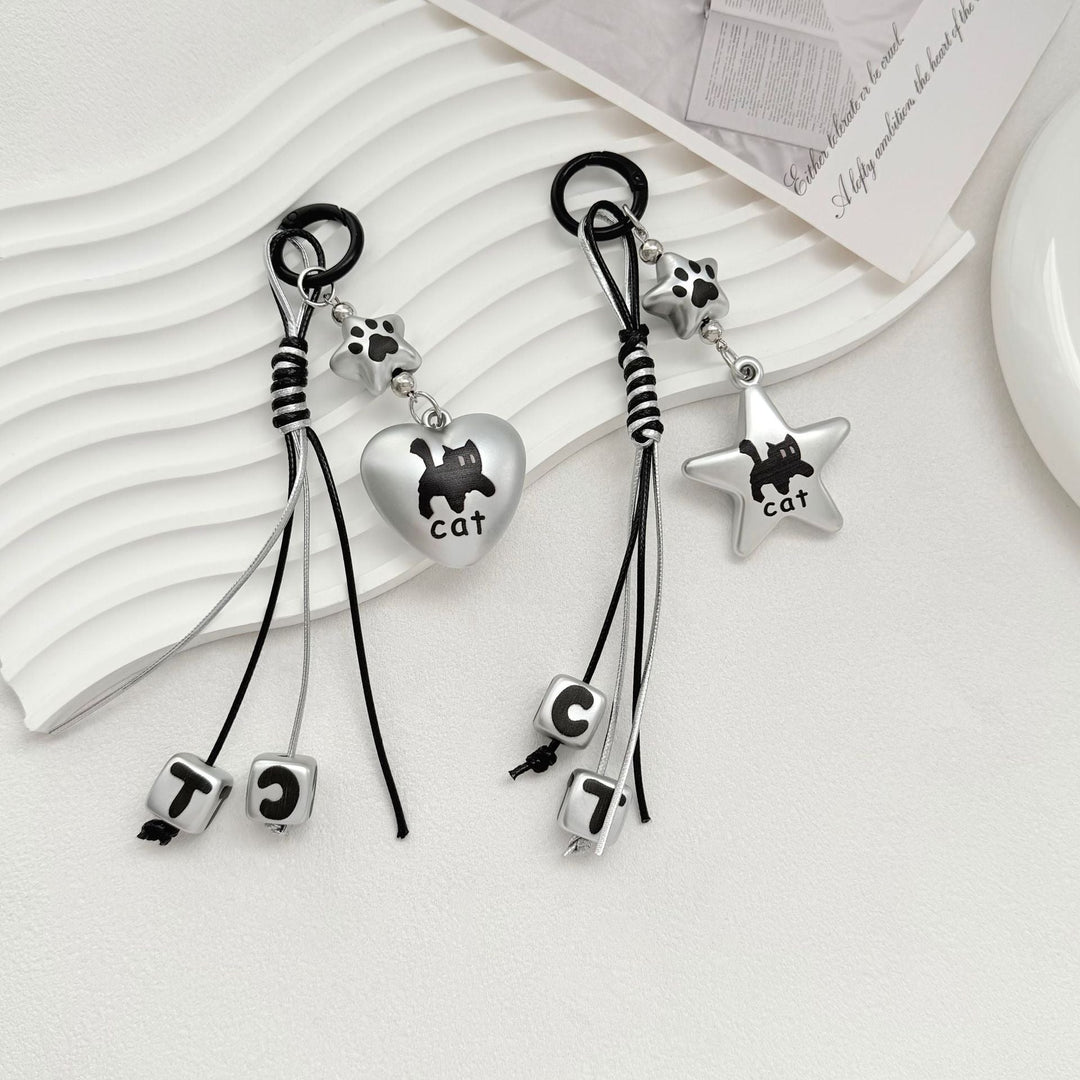 Cat-Themed Decorative Keychain Kalsten