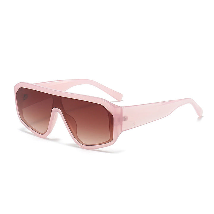 Men's Futuristic Oversized Shield Sunglasses Kalsten
