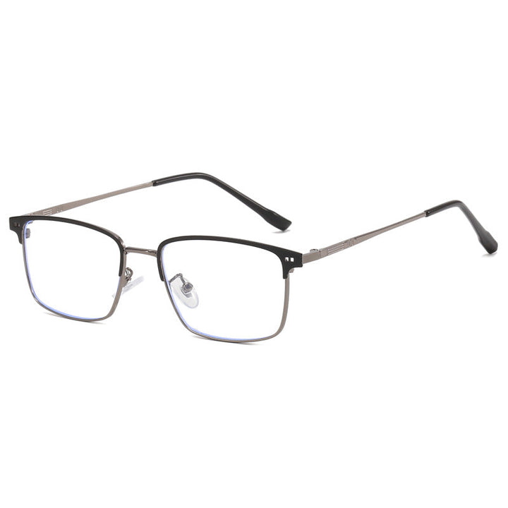 Women's elegant square glasses with fine metal frame Kalsten