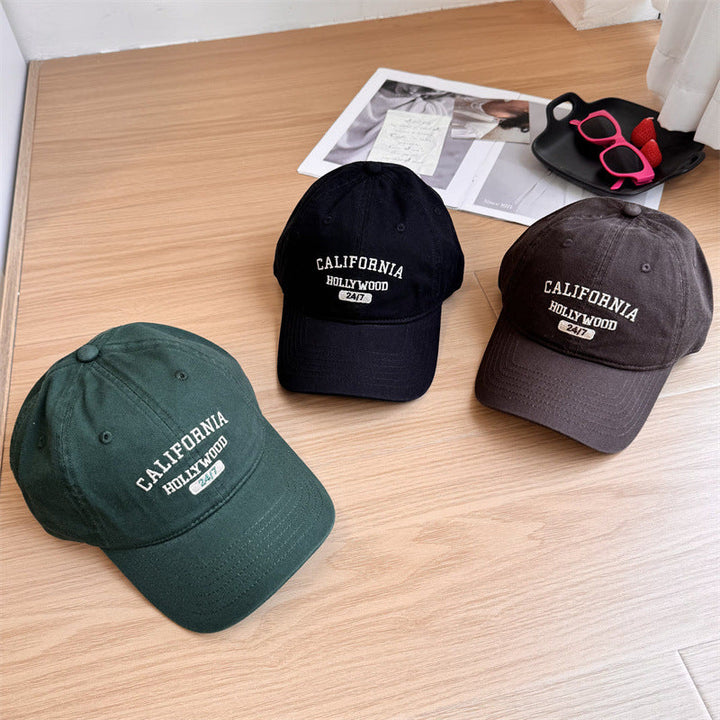 Women's Vintage-Inspired Cotton Baseball Cap Kalsten