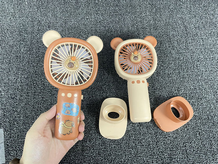 Unisex Portable Hand Fan in Cute Bear Design Kalsten