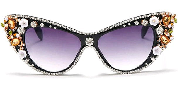 Women's designer sunglasses with sparkling crystal embellishments Kalsten