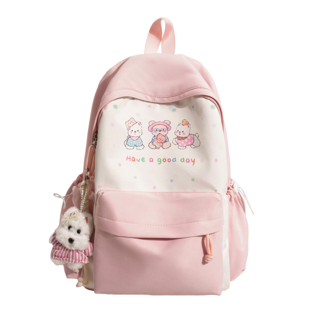Backpack with Playful Animal Motif and Charming Details Kalsten