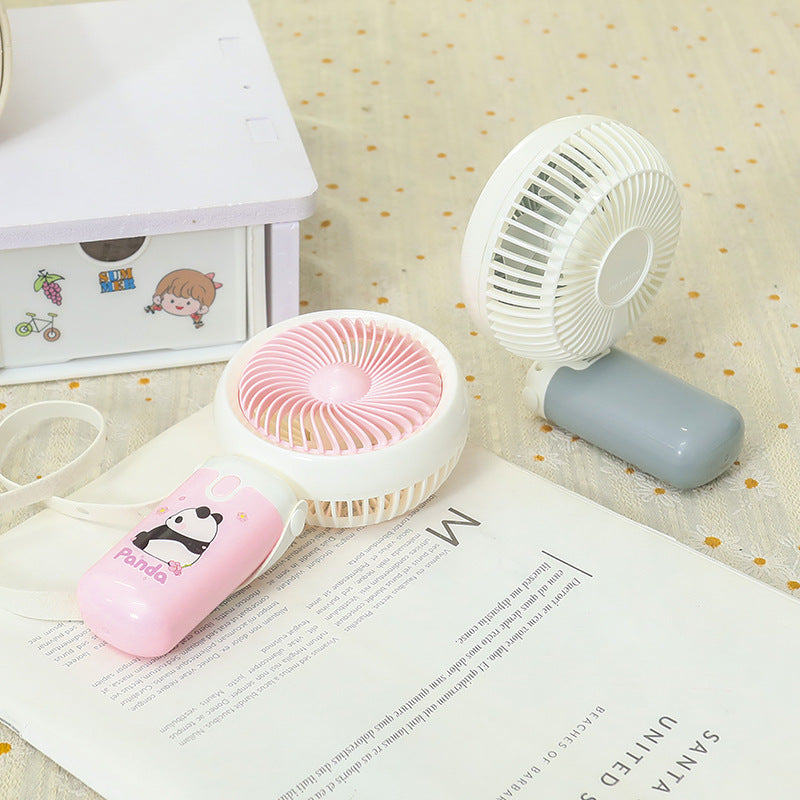 Women Portable Handheld Fan with Cute Animal Design Kalsten