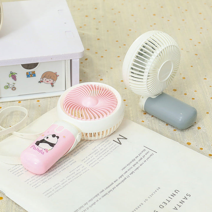 Women Portable Handheld Fan with Cute Animal Design Kalsten