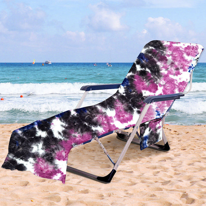 Sporty towel with creative striped pattern Kalsten