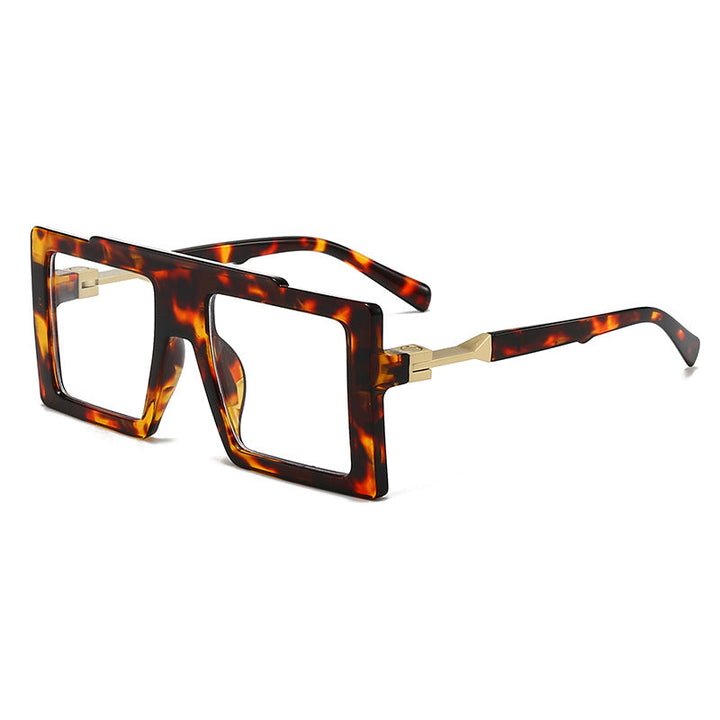 Ladies fashionable sunglasses with rectangular frame Kalsten