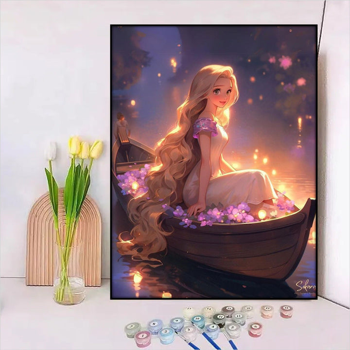 Disney-Inspired DIY Paint by Numbers Canvas Kit Kalsten