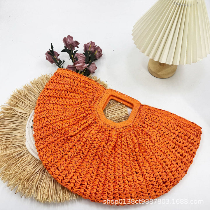 Handcrafted Macrame Bag with Structured Design Kalsten