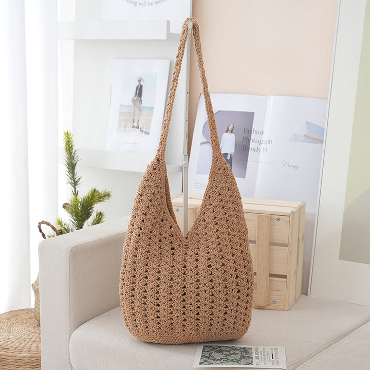Handcrafted Net Shoulder Bag Kalsten