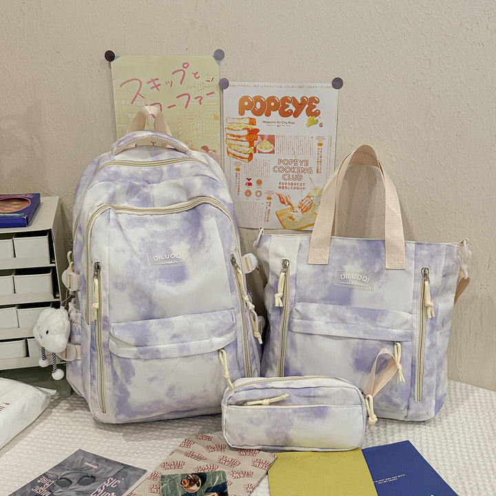Versatile Multi-Functional Travel School Backpack Set Kalsten