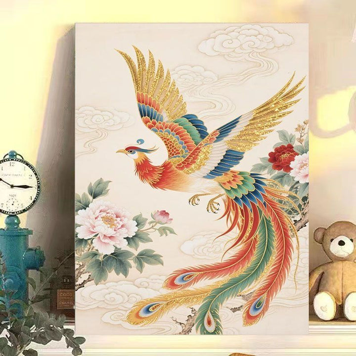 Mythical Phoenix Canvas Art Kalsten