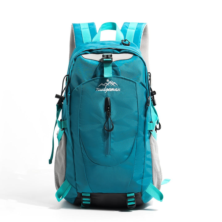 Unisex nan lightweight outdoor backpack with ergonomic back cushion, hydration bladder compartment and multifunctional external pockets Kalsten
