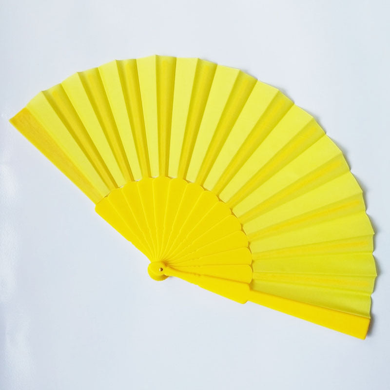 Ladies elegant hand fan made of high-quality paper and natural materials Kalsten