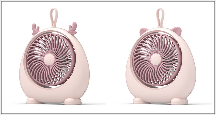 Women's Portable Fan in Cute Animal Design Kalsten