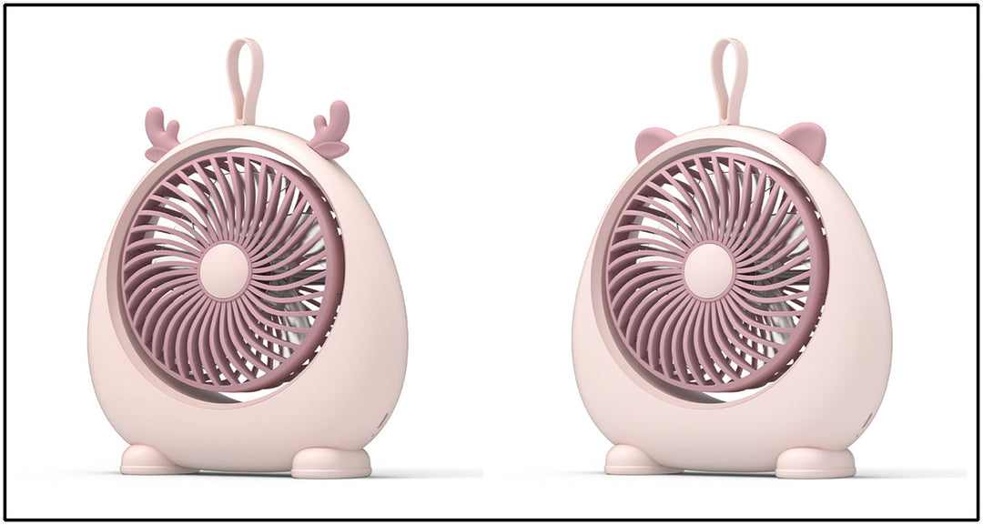 Ladies innovative mini fan in animal motif Kalsten