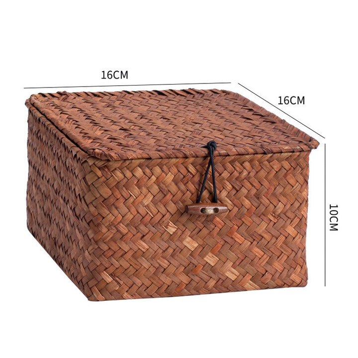 Handmade Woven Storage Cube Kalsten