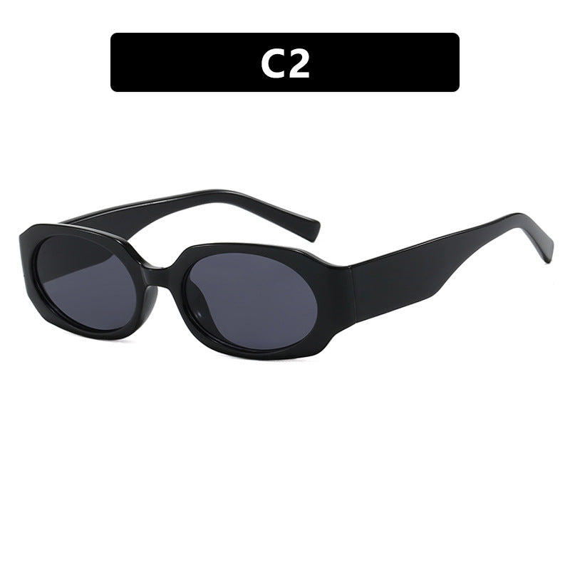 Women extravagant sunglasses in stylish retro design Kalsten