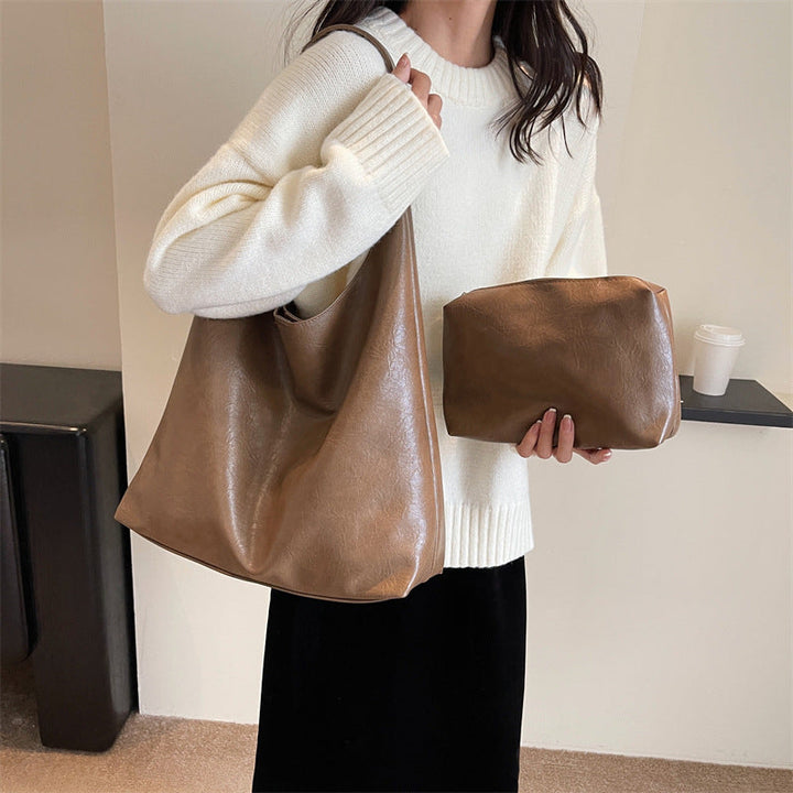 Minimalist Leather Tote Kalsten