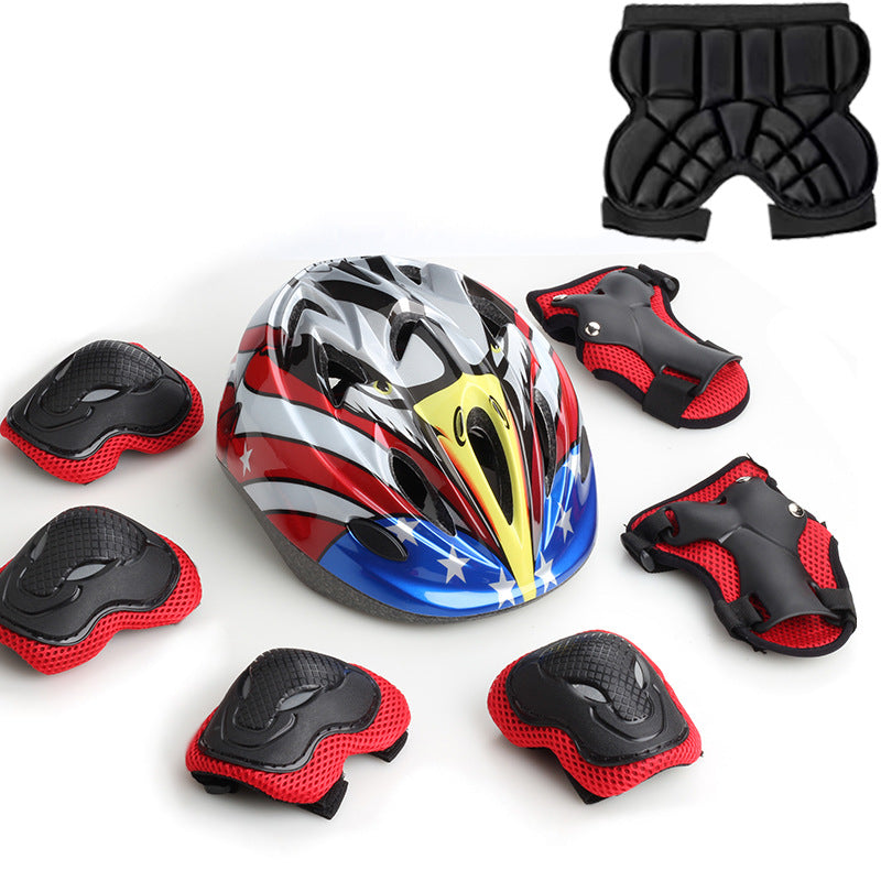 Safety Helmet and Protective Gear Set Kalsten