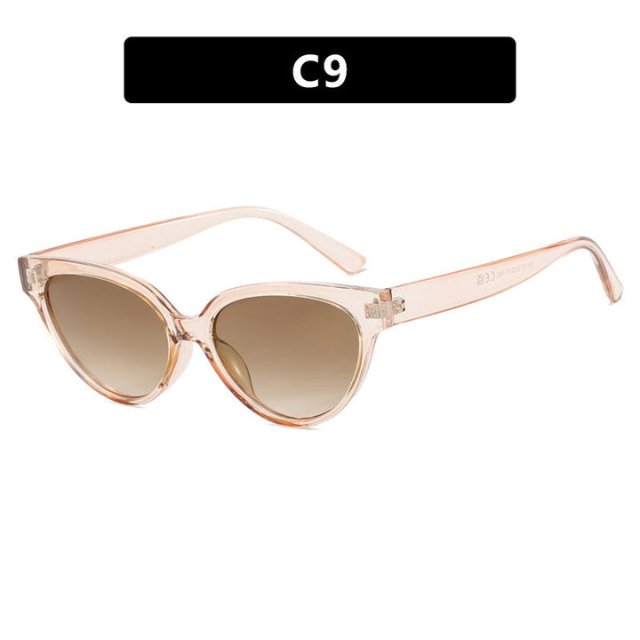 Ladies Cat-Eye Sunglasses with Luxurious Pattern and UV Protection Kalsten