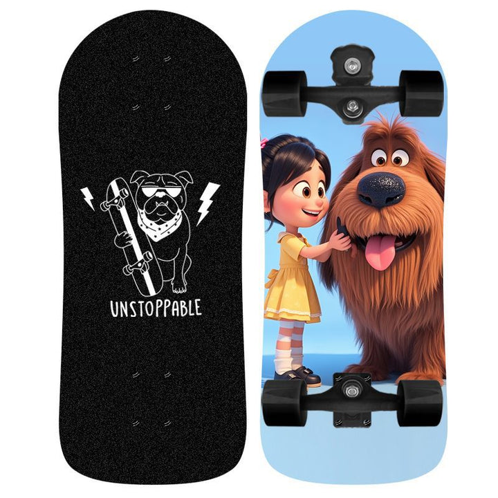 Unicorn-Themed Graphic Skateboard Kalsten