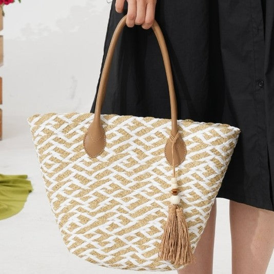 Geometric Beach Tote Kalsten