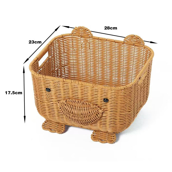 Women's Playful Storage Basket with Ears Kalsten
