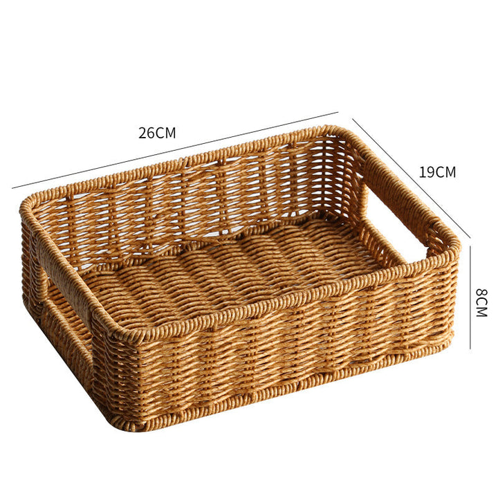 Unisex Practical Storage Basket made of Woven Material Kalsten