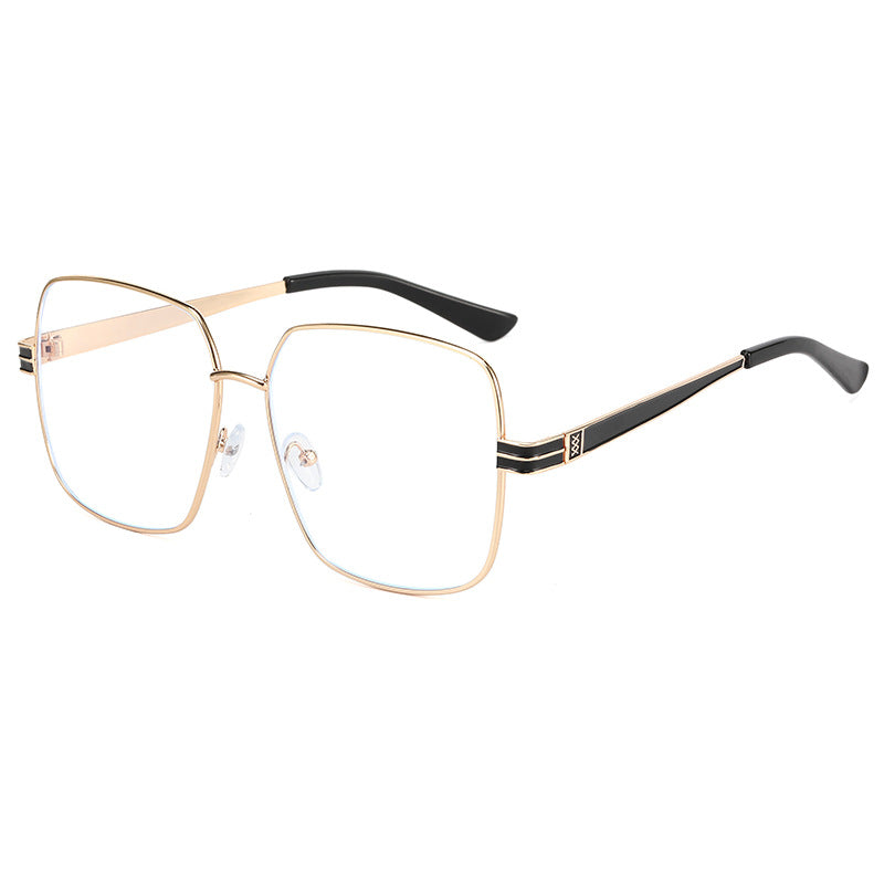 Women's fashionable square glasses with delicate metal frame Kalsten