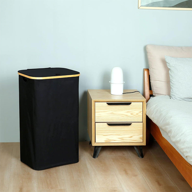 High-quality laundry basket with removable and washable inner bag Acalora