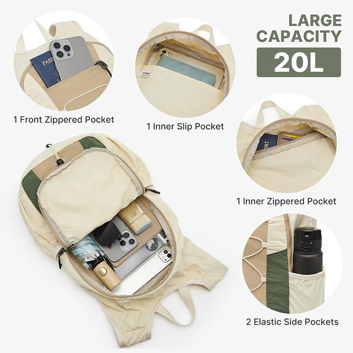 Ultralight Outdoor Backpack with Compact Storage Kalsten