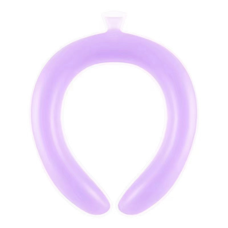 Women's flexible silicone LED neck light for hands-free reading and sports Kalsten