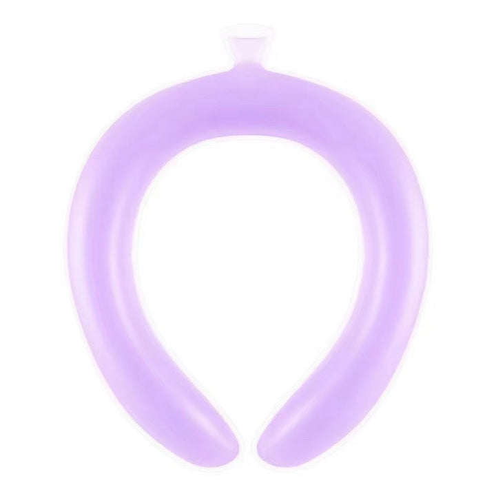 Women's flexible silicone LED neck light for hands-free reading and sports Kalsten
