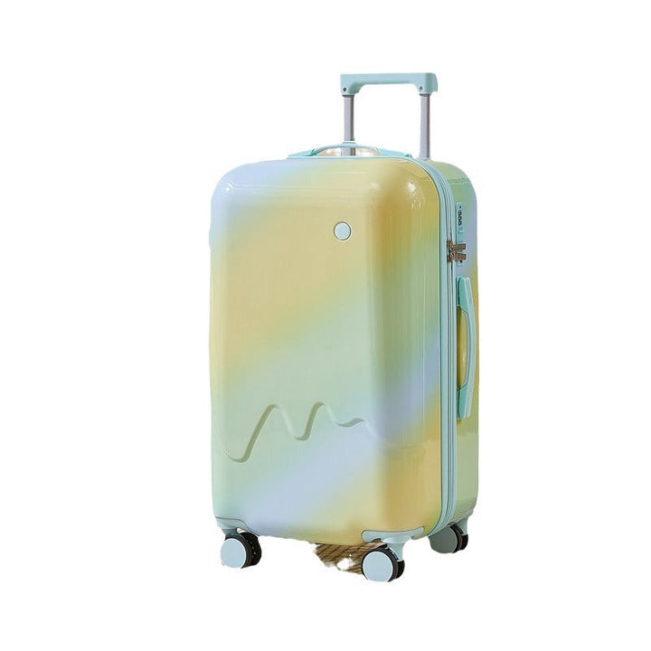 Unisex Functional Hardshell Carry-On Suitcase with Drink Holder Kalsten