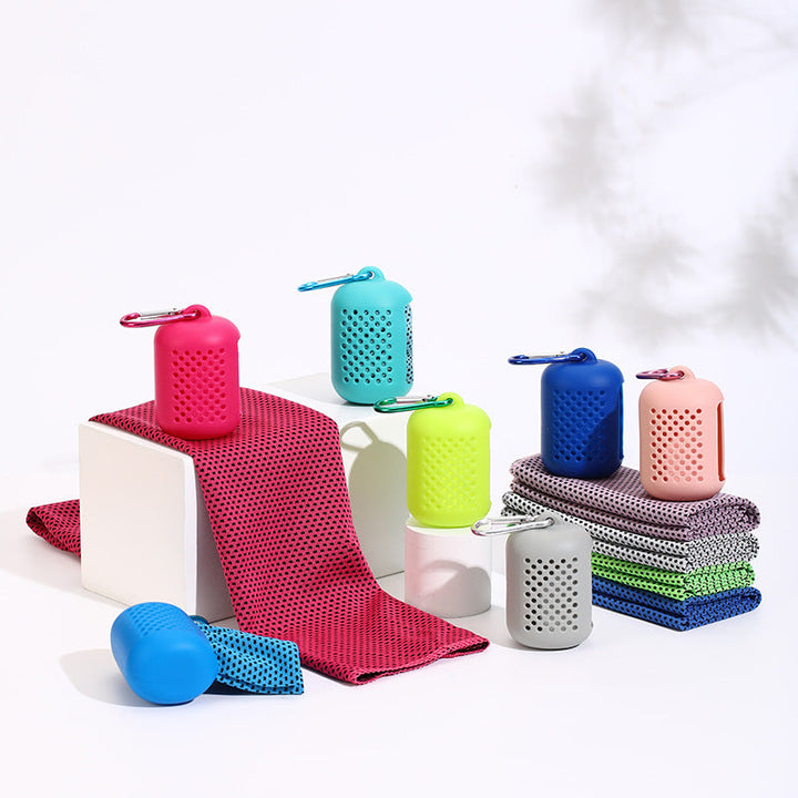 Unisex cooling towel in storage case Kalsten