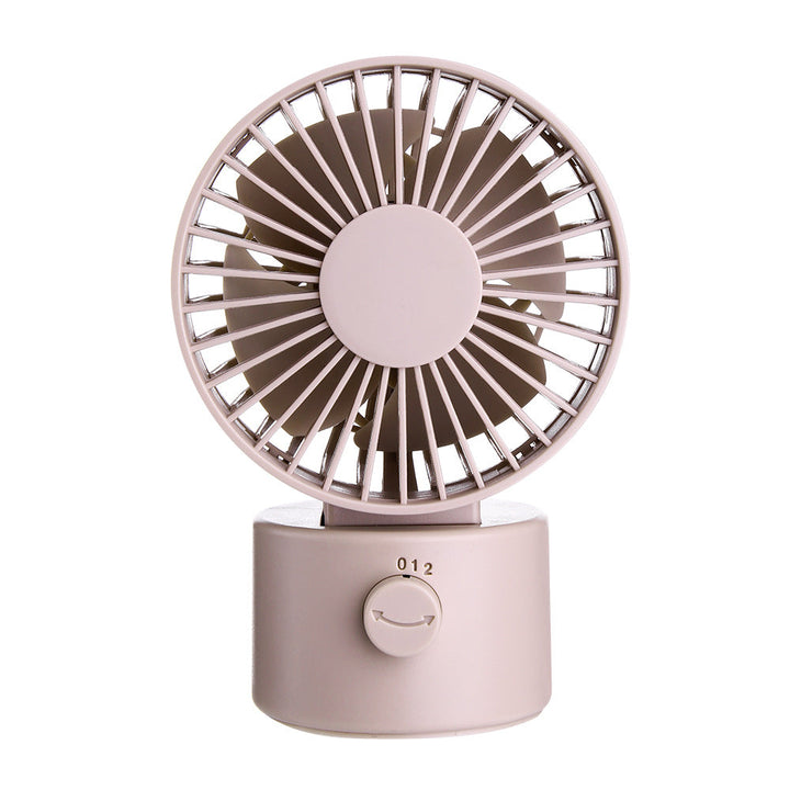 Unisex compact table fan with tiltable head and rechargeable battery Kalsten