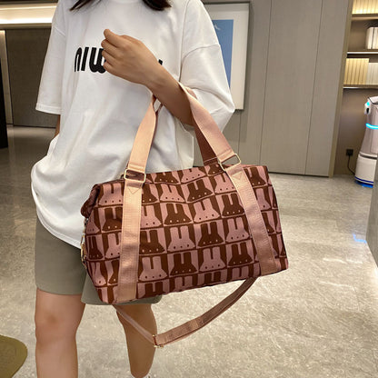 Charming Graphic Travel Duffle Acalora
