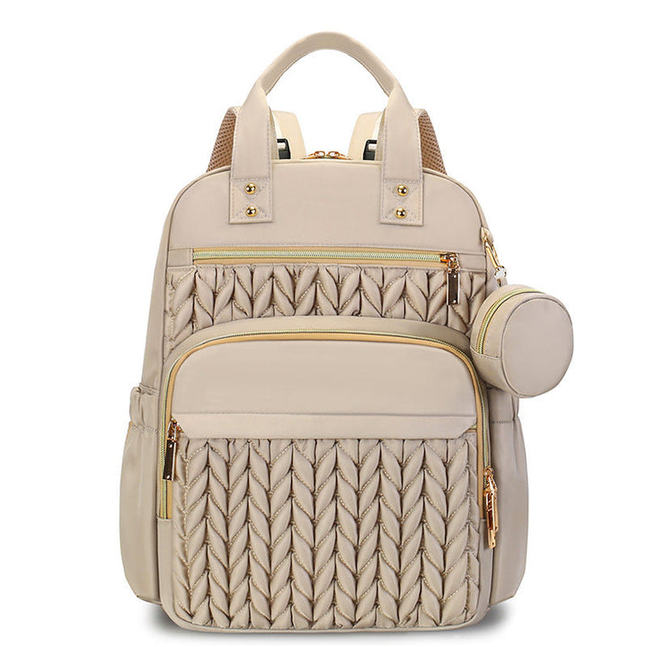 Fashionable backpack with practical compartment system Kalsten