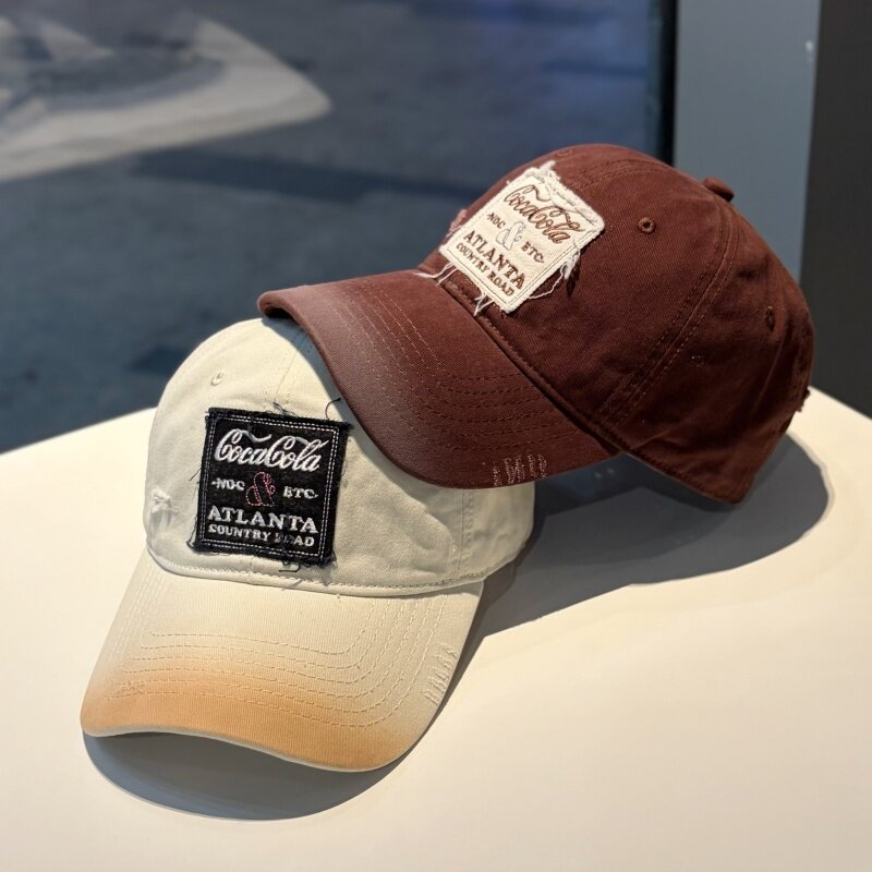 Unisex Vintage-Inspired Distressed Cap Kalsten