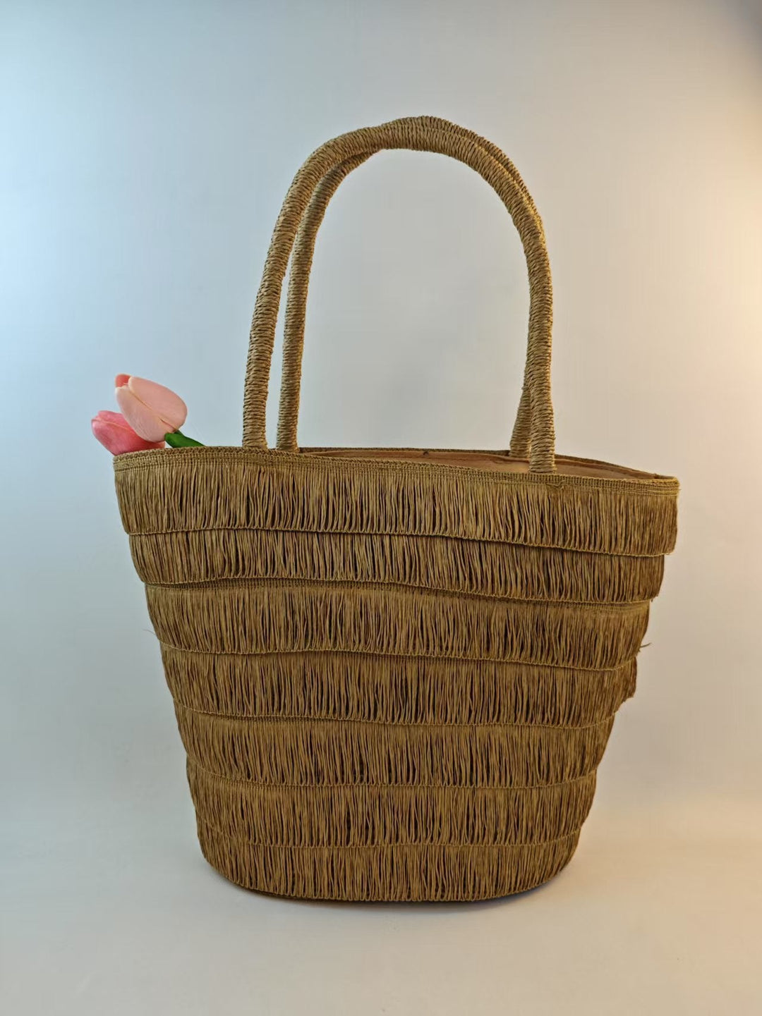 Beach basket with classic sun protection Kalsten